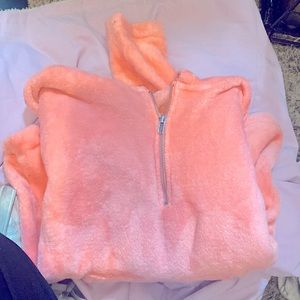 Pink crop sweater
